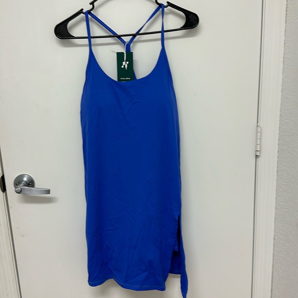 Halara romper, new with tags, size, large, color blue